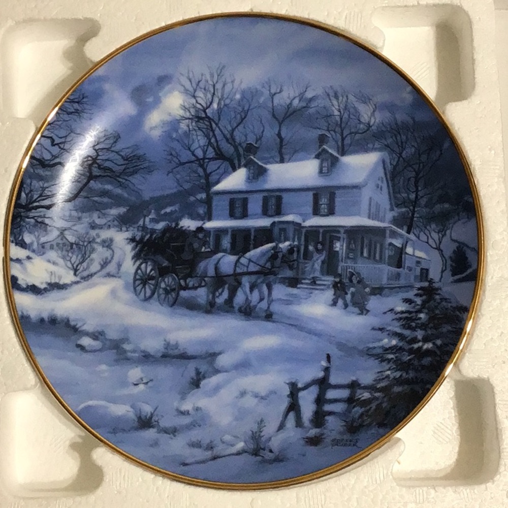 Winter Mindscapes Series Plate